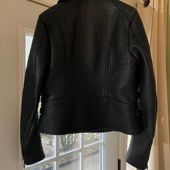 Free People Soho Faux Leather Moto Jacket - Picture 3 of 4